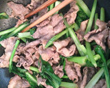 簡単！牛肉と小松菜のおろしのっけ盛り作り方6写真