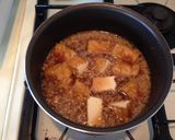 五香粉✿鶏そぼろ＆厚揚げ＆ニラ✿卵とじ作り方3写真