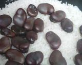 赤空豆ご飯作り方1写真