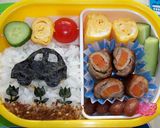 幼稚園のお弁当(おむすびまん)作り方3写真