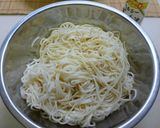 ゴマ香る♪温玉ひやむぎ(素麺)作り方2写真