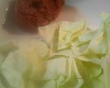 キャベツとコンビーフのクリーミィパスタ☆作り方2写真