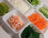 ＊海老とアボカドのヘルシー野菜生春巻き＊作り方4写真