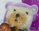 簡単♪しろくま弁当作り方2写真