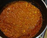 豆入りミートソース残りをキーマカレーに♪作り方2写真