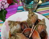 ♡超簡単だけど翌日までガマン・つぶ貝煮♡作り方7写真