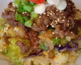 ガッツリ焼肉チャーハン！作り方8写真