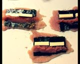 ＊ささ身の明太のりチーズロール＊作り方3写真