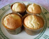 ゆであずき入りカップケーキ作り方5写真