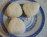 ごま油風味おにぎり作り方1写真