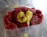 塩レモンで牛肉のオイスターソース炒め作り方1写真
