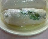 レンジでヘルシー♪胸肉の大葉梅肉ロール♪作り方6写真