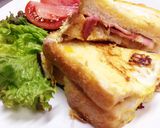リッチな朝食 クロックムッシュ作り方6写真