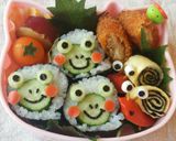キャラ弁おかず♥彩りかたつむり作り方8写真