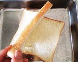 クロックムッシュ☆休日の朝ごはん作り方1写真