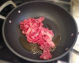 スタミナ肉豆腐～プルコギ風作り方3写真