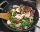 スタミナ肉豆腐～プルコギ風作り方4写真