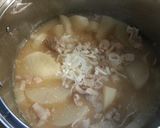 酒粕でランクアップ大根とばら肉の煮物作り方6写真