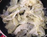 キャベツとしらすの炒め物作り方1写真