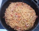 超簡単☆鍋ひとつでいきなりスパゲティ作り方5写真