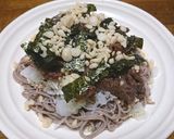 ピリ辛♪ラー油蕎麦作り方3写真
