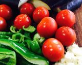 夏野菜の煮浸しでサラダうどん作り方1写真