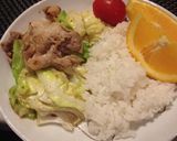 材料これだけ！キャベツレモン醤油炒め作り方4写真