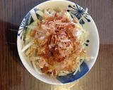切って盛るだけ！ パパ流オニオンサラダ作り方4写真