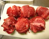 うちでは味噌味♪卵の肉巻き♪作り方3写真