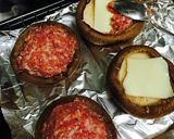 超簡単しいたけの肉詰め☆味噌チーズ味作り方2写真