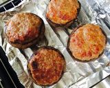 超簡単しいたけの肉詰め☆味噌チーズ味作り方5写真