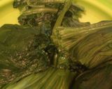 ほうれん草の豆腐ごまあえ作り方1写真