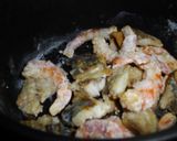 トマト味噌で、海老チリ風作り方2写真