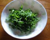 暑〜い夏に❥ナスとおろしの冷製パスタ作り方3写真