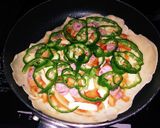 生地から手作り！超簡単フライパンピザ作り方5写真