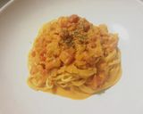 【パスタ】蟹のトマトクリームソース作り方6写真