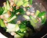 簡単 ホタテとちんげんさいの炒め物作り方6写真