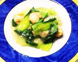 簡単 ホタテとちんげんさいの炒め物作り方8写真