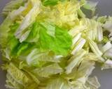 アンチョビと白菜のクリームパスタ作り方3写真