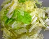 アンチョビと白菜のクリームパスタ作り方3写真