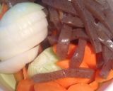 すき焼き風煮物作り方1写真