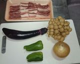 簡単♪夏の豚バラ丼作り方1写真