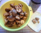 ちび丸くん(椎茸)の佃煮風✿作り方1写真