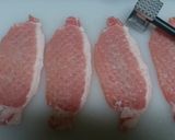 簡単！豚肉に卵をつけてポークピカタ作り方1写真