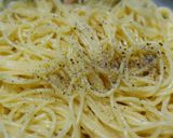 夏の定番☆小海老とアボカドの冷製パスタ作り方1写真