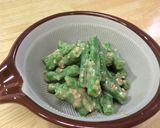 インゲン豆の胡麻和え作り方4写真