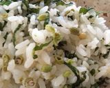 山椒の実と大葉のご飯作り方3写真