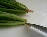 ほうれん草の胡麻和えおひたし作り方1写真