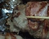 お麩でふんわり！ベーコン巻きハンバーグ作り方8写真