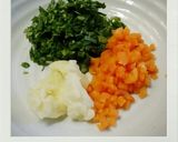 ほうれん草オムレツカレー風味♪離乳食にも作り方1写真